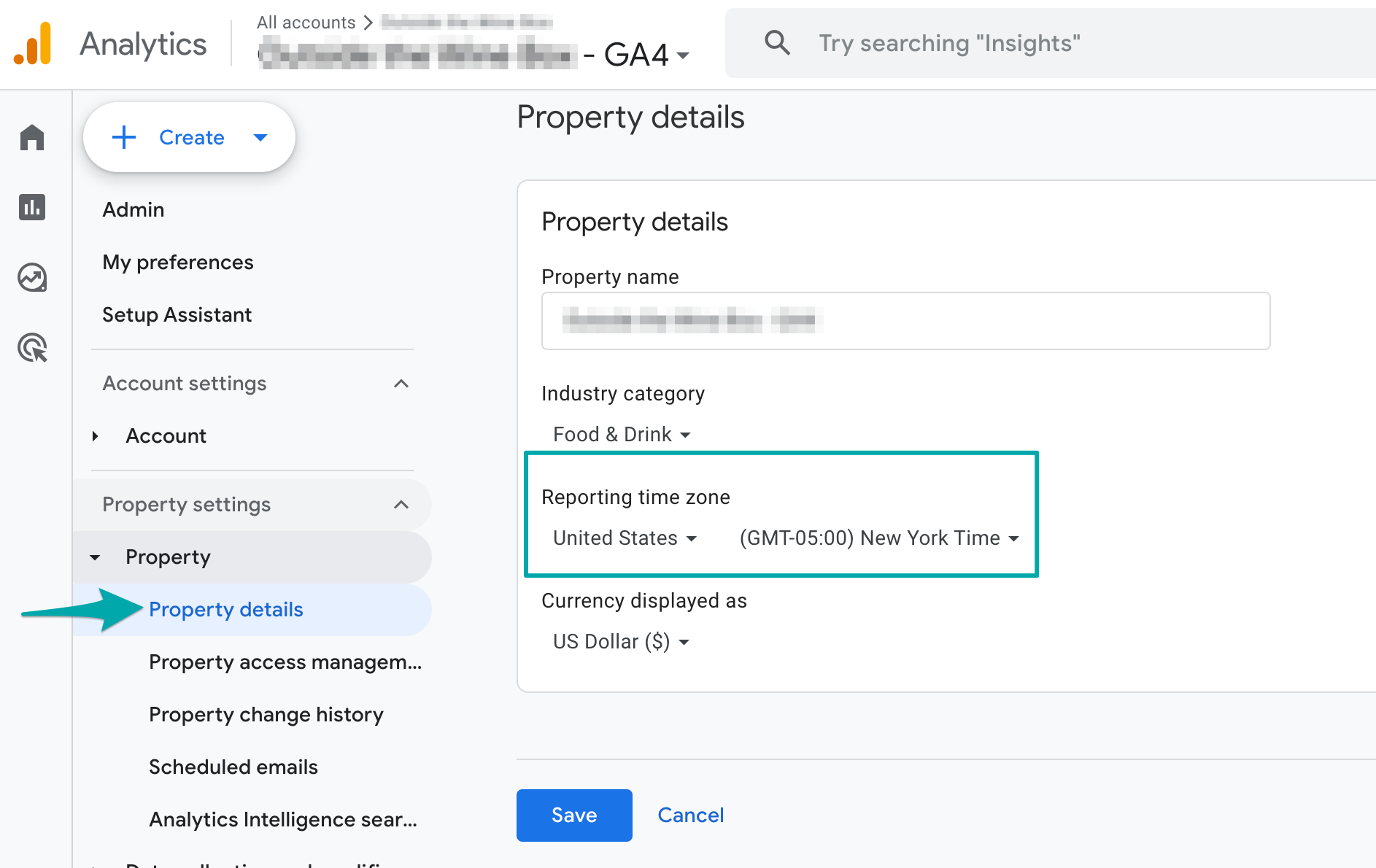 How to Set Up a Google Analytics View in the New York time zone
